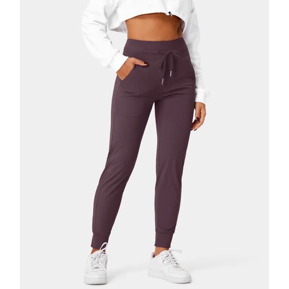Halara Cloudful Air Fabric High Waisted Drawstring Full Length Joggers SIZE: SM - Picture 6 of 9
